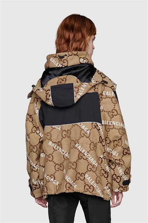 gucci x balenciaga the hacker project jumbo gg jacket|balenciaga gg jacket.